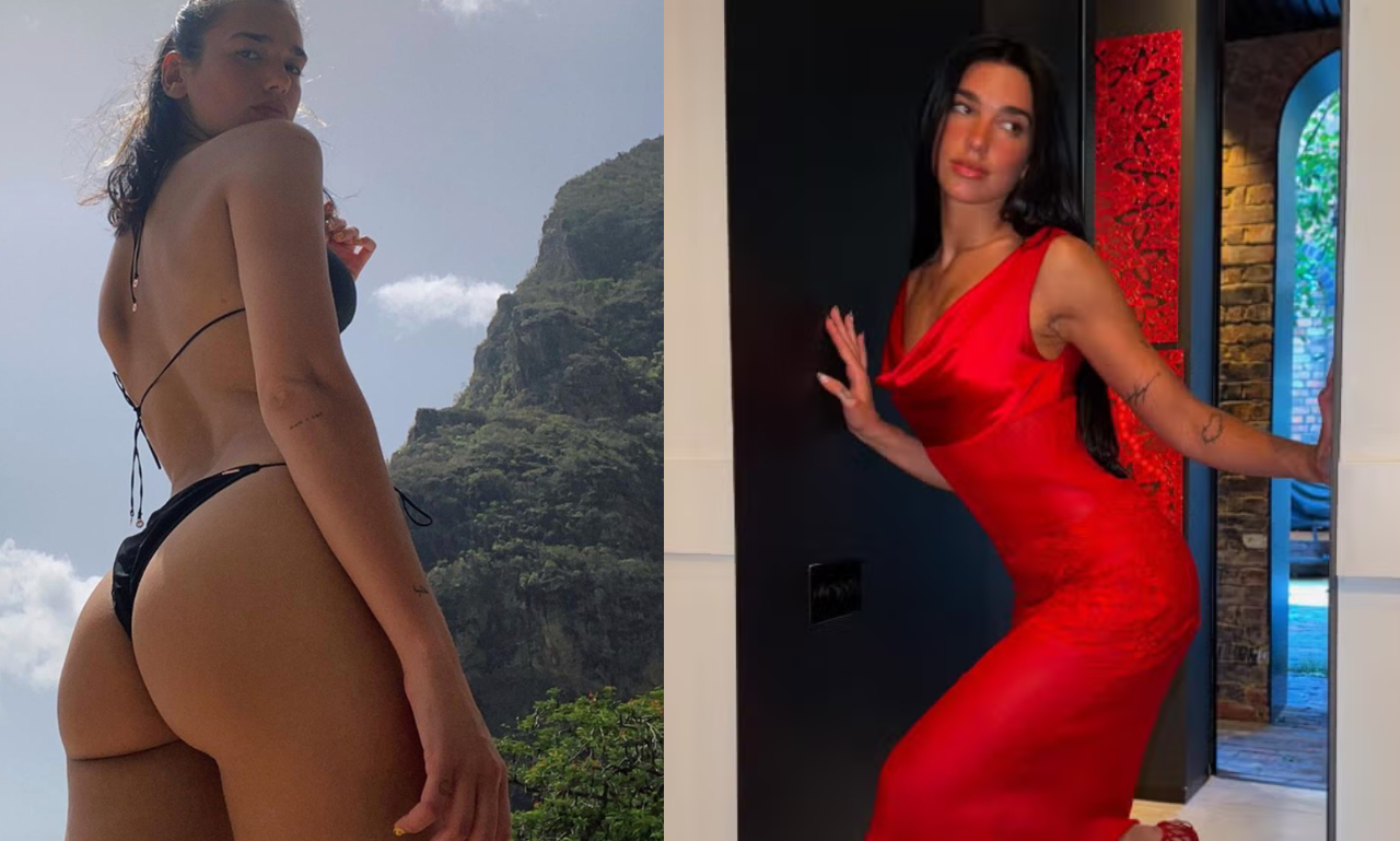 Dua Lipa Stuns in a Bold Red Slip Dress That Feels Both Classic and Modern
